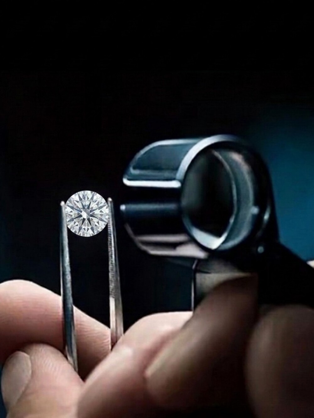 1 CT Certified Loose Moissanite Stone